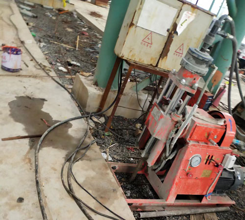 丰泽设备基础下沉注浆