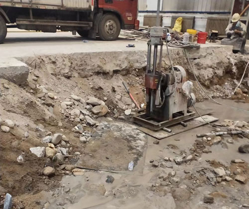 丰泽公路下沉压浆